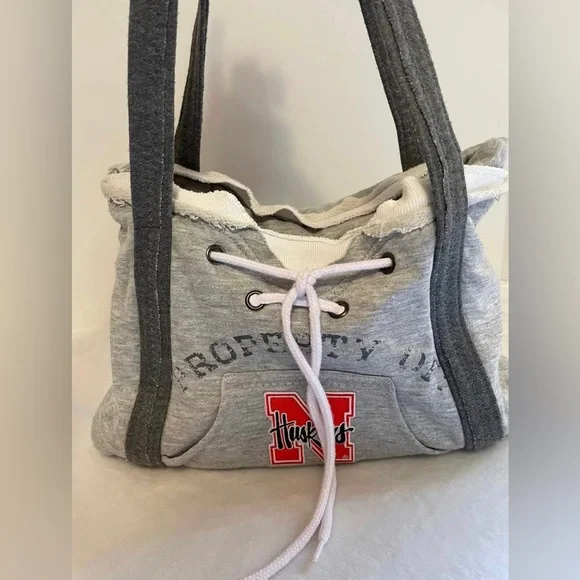 Nebraska Huskers Hoodie Purse - Picture 1 of 4